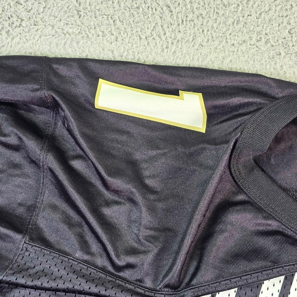 Vintage Colorado Buffaloes Jersey Mens Large Black Mesh NCAA Football Nike #1 - Picture 8 of 12
